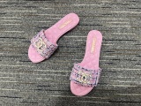 Women C*hanel Top Slippers