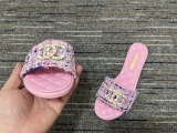 Women C*hanel Top Slippers