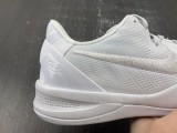 N*ike Kobe 8 Protro “Triple White” FJ9364-100