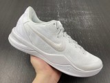 N*ike Kobe 8 Protro “Triple White” FJ9364-100