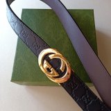 G*ucci Belts Top Quality 34MM