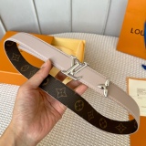 L*ouis V*uitton Belts Top Quality 30MM