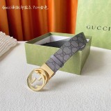 G*ucci Belts Top Quality 37MM