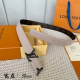 L*ouis V*uitton Belts Top Quality 30MM