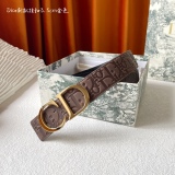 D*ior Belts Top Quality 35MM