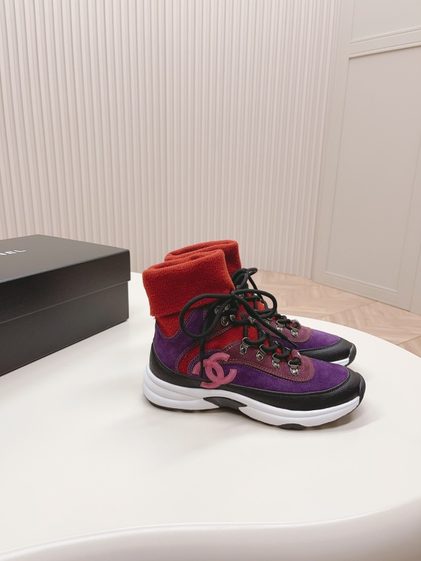 Women C*hanel Top Sneaker