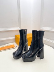 Women L*ouis V*uitton Top Boots