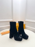 Women L*ouis V*uitton Top Boots