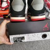 OFF-WHITE x Air Jordan 4 “Bred” CV9388-001