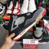 OFF-WHITE x Air Jordan 4 “Bred” CV9388-001