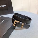 Y*SL  Belts Top Quality 30MM