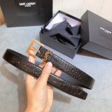 Y*SL  Belts Top Quality 30MM