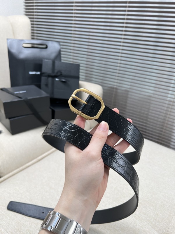 Y*SL  Belts Top Quality 30MM