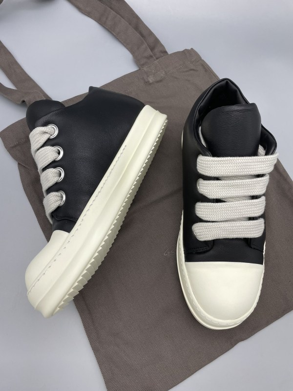 Men Women R*ick O*wens Top Sneakers