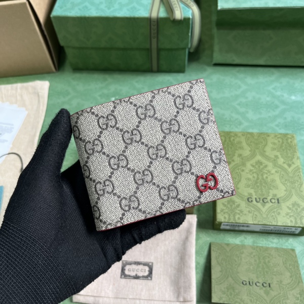 G*ucci  Wallets Top Quality 11*9CM
