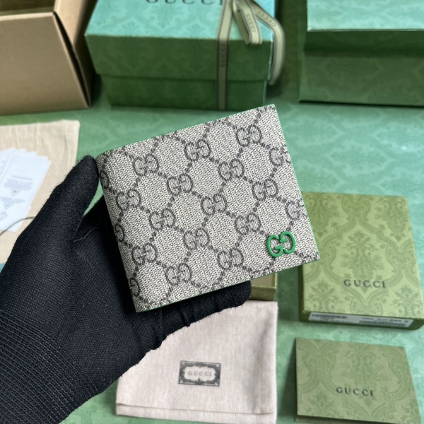G*ucci  Wallets Top Quality 11*9CM