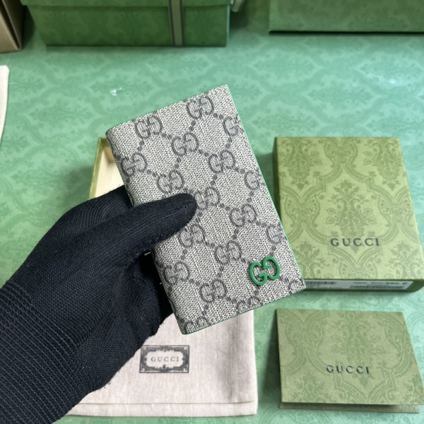 G*ucci  Wallets Top Quality 12*7.5CM