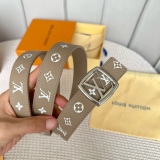 L*ouis V*uitton Belts Top Quality  30MM