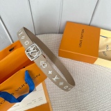 L*ouis V*uitton Belts Top Quality  30MM