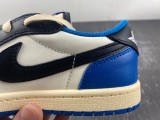 T*ravis S*cott x Fragment x Air Jordan 1 Low OG DM7866-140