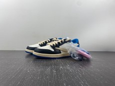 T*ravis S*cott x Fragment x Air Jordan 1 Low OG DM7866-140