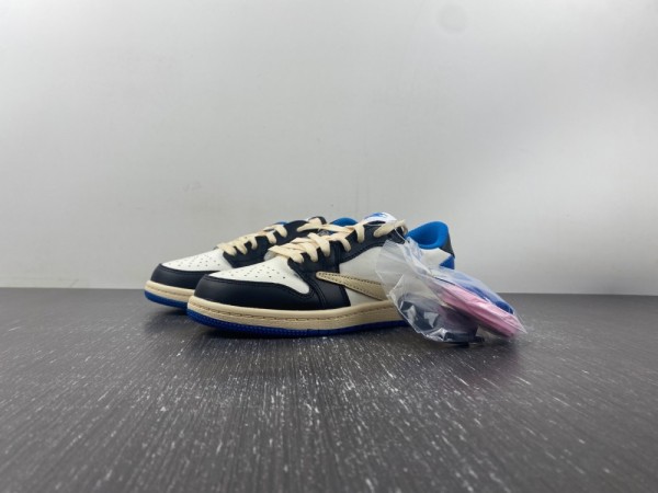 T*ravis S*cott x Fragment x Air Jordan 1 Low OG DM7866-140