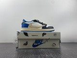 T*ravis S*cott x Fragment x Air Jordan 1 Low OG DM7866-140