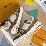 Men L*ouis V*uitton Top Sneakers