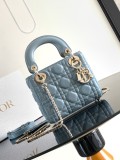 D*ior Top Bag 17*15*7CM