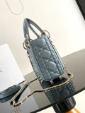 D*ior Top Bag 17*15*7CM