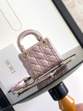 D*ior Top Bag 17*15*7CM