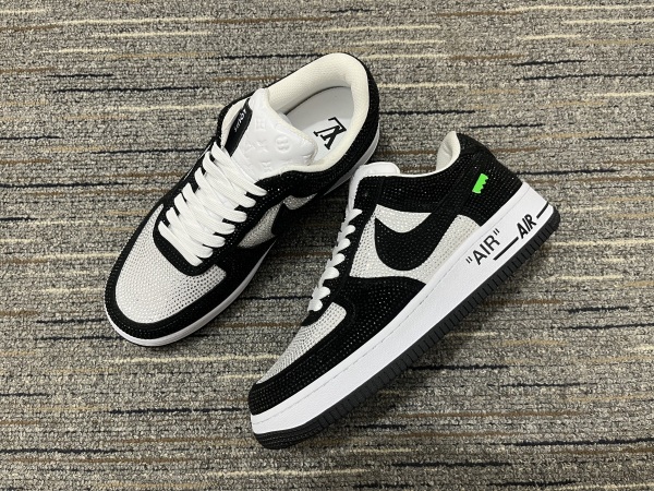 Men Women  L*ouis V*uitton x A*ir J*ordan Top Sneaker