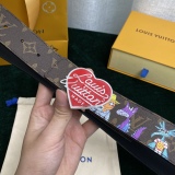 L*ouis V*uitton Belts Top Quality 40MM
