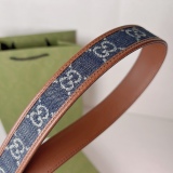 G*ucci Belts Top Quality 30MM