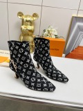 Women L*ouis V*uitton Top Sneakers