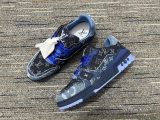 Men L*ouis V*uitton Skate  Top Sneakers