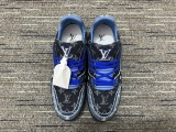 Men L*ouis V*uitton Skate  Top Sneakers