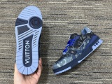 Men L*ouis V*uitton Skate  Top Sneakers