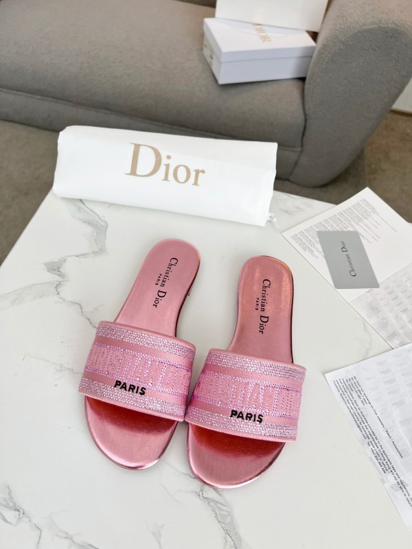 Women D*ior Top Quality Sandals