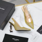 Women Y*SL Top Pumps  10.5CM