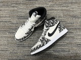 Men D*ior N*ike Top Sneakers