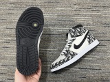 Men D*ior N*ike Top Sneakers
