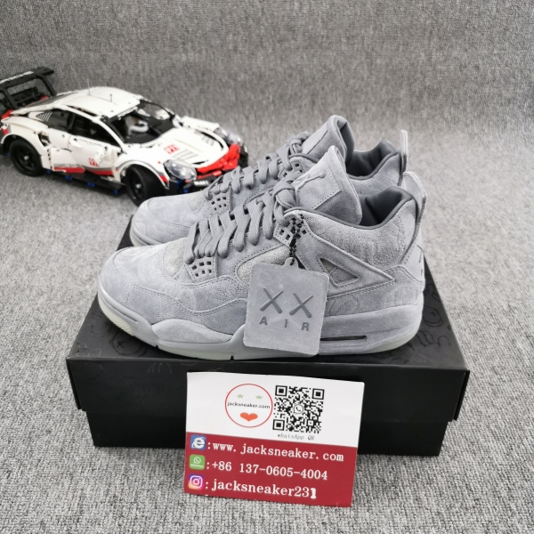 KAWS x Air Jordan 4 “Cool Grey” 930155-003