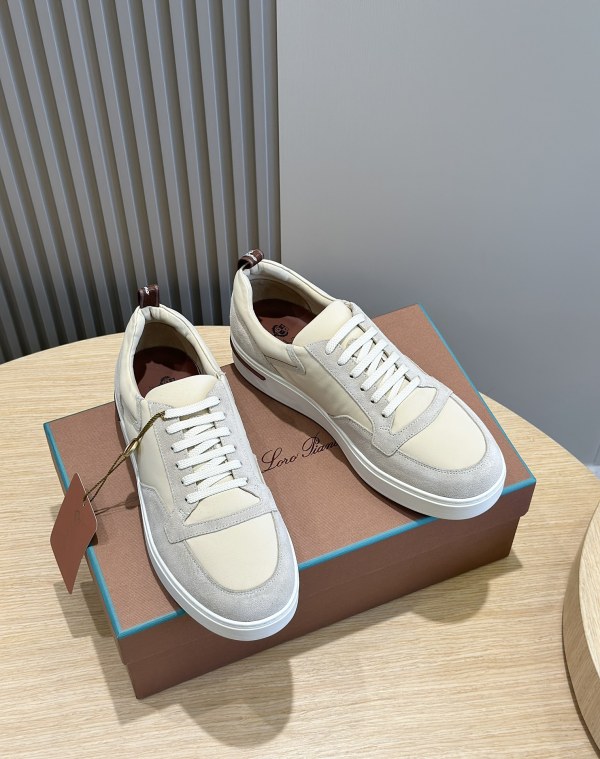 Men L*oro P*iana Top Sneaker