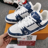 Men L*ouis V*uitton Top Sneakers