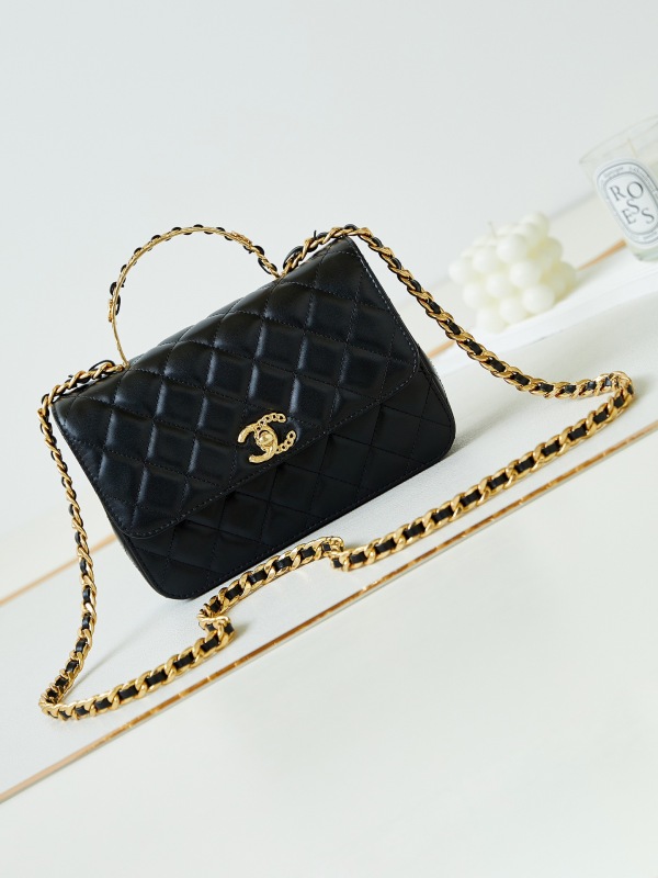 C*hanel Top Bag 14*20.5*5CM