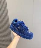 Men L*ouis V*uitton Skate  Top Sneakers
