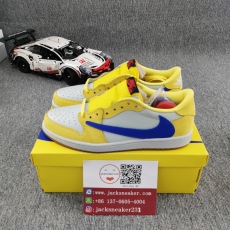 T*ravis S*cott x A*ir Jo*rdan 1 Low OG “Canary”  DZ4137-700