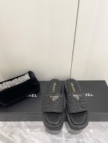 Women P*rada Top Quality Sandals