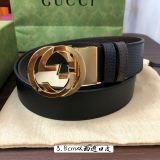 G*ucci  Belts Top Quality 38MM